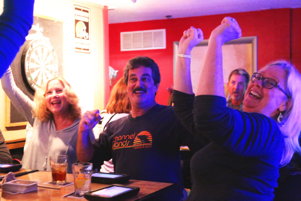 Having fun at Merk’s Bar & Grill